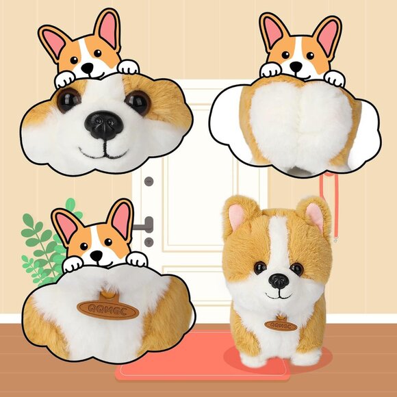 🆕 Stuffed Animal Throw Plushie Pillow Doll Soft Fluffy Friend Hugging Cushion - Picture 5 of 7